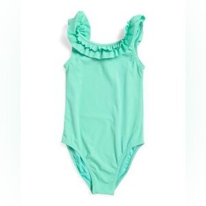 Feather 4 Arrow Ruffle Rib One-Piece - NEW! Size 5